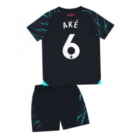 Manchester City Nathan Ake #6 3rd trikot Kinder 2023-24 Kurzarm (+ Kurze Hosen)